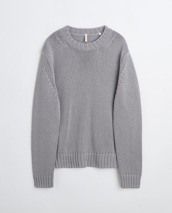 sunflower frederik cotton sweater - Grey melange