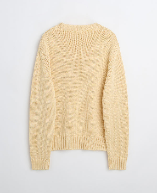Sunflower Frederik Cotton Sweater - Off White