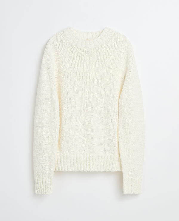 sunflower frederik sweater - 001 white