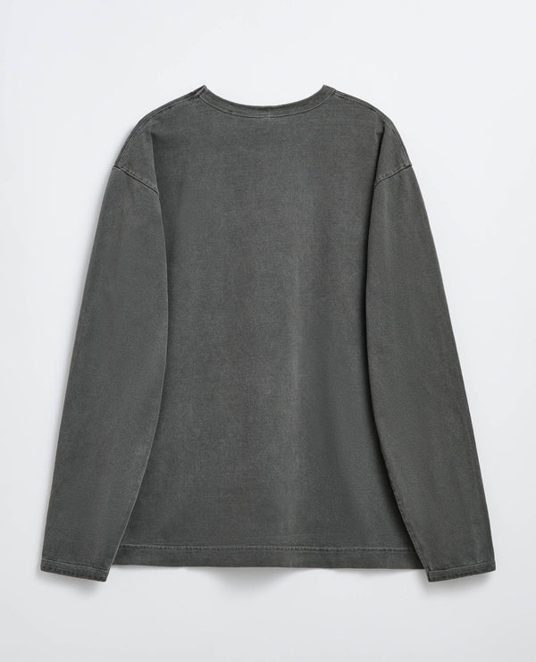 Sunflower Heavy Jersey Ls - Faded Black