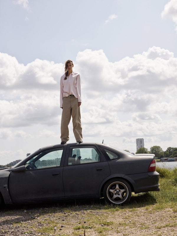 Sunflower Heavy Jersey Rugby Polo - 690 Pink