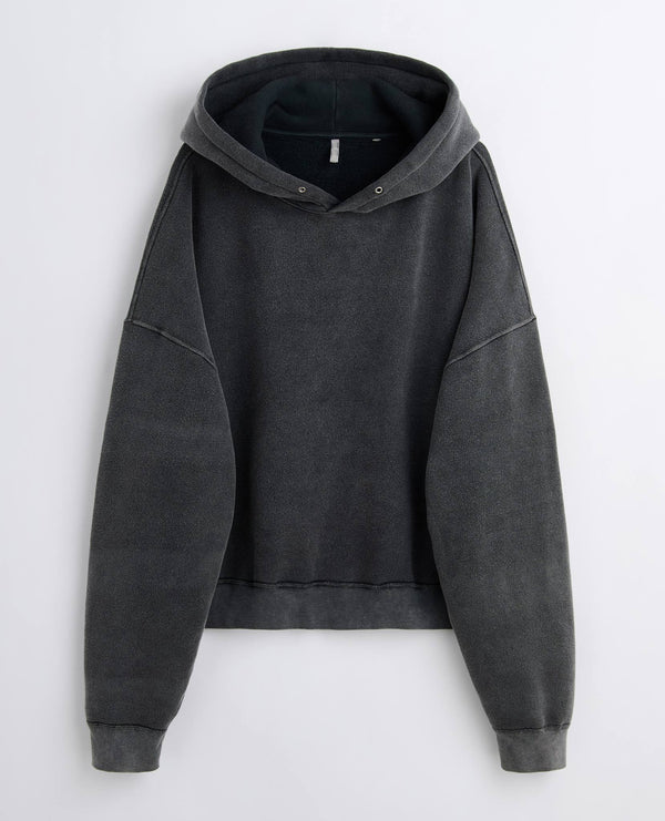 sunflower hood sweat - Antracite washed