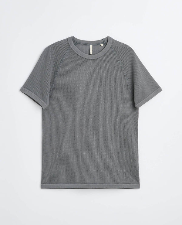 sunflower mesh raglan tee - 931 grey