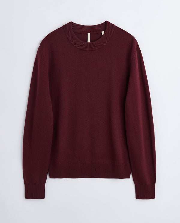 sunflower moon merino - Burgundy