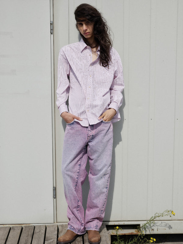 sunflower new base shirt - 690 pink stripe