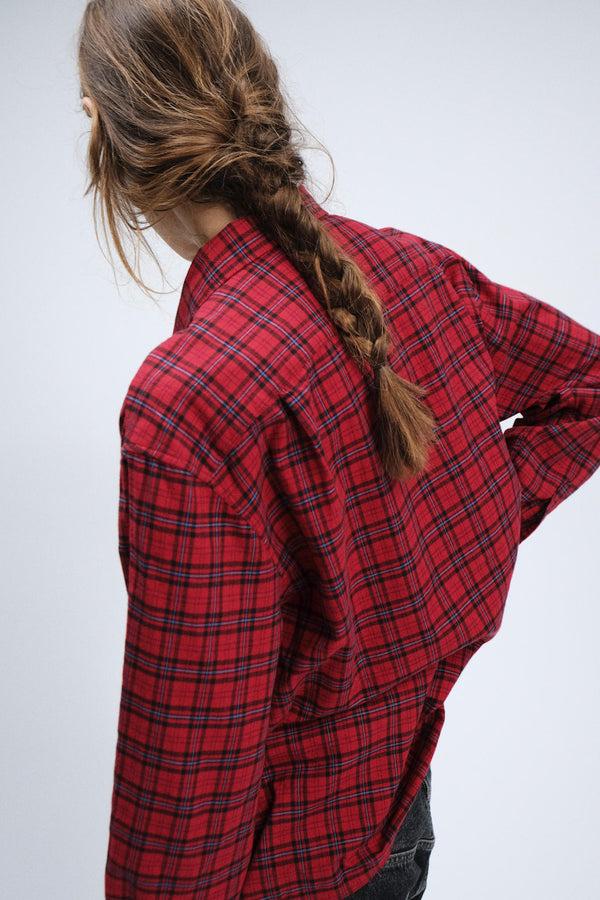 Sunflower Pocket Shirt - Red