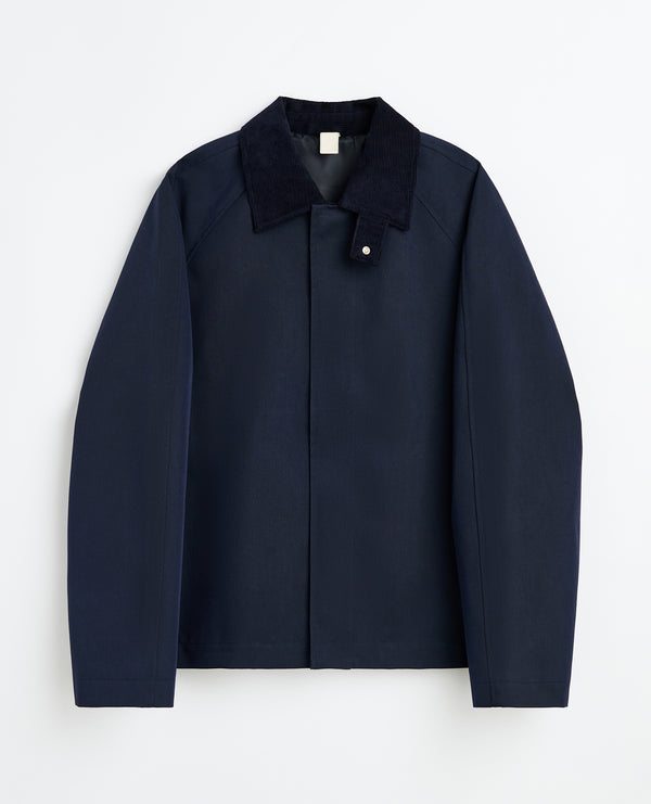 sunflower short raglan coat - 200 navy