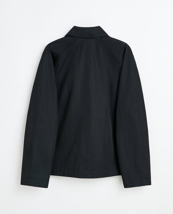 Sunflower Short Raglan Coat - 999 Black