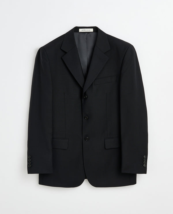 sunflower show blazer tropical wool - 999 black