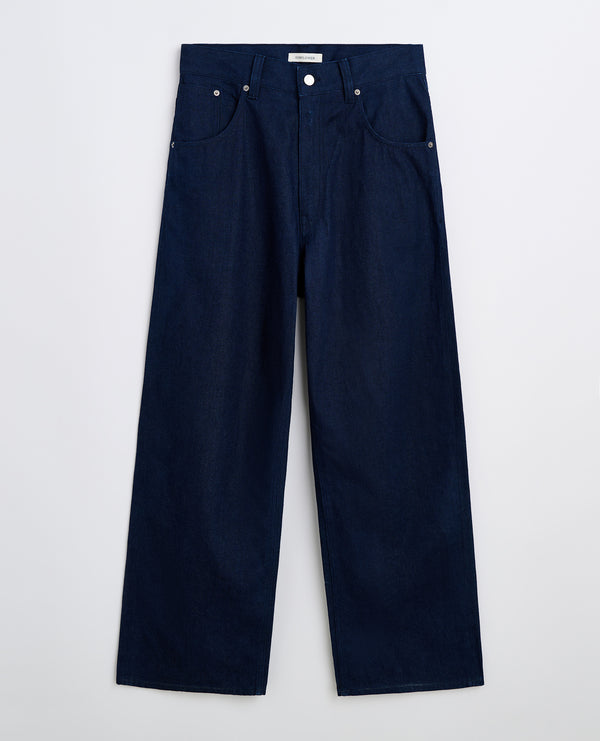 sunflower super wide cinch - Indigo raw