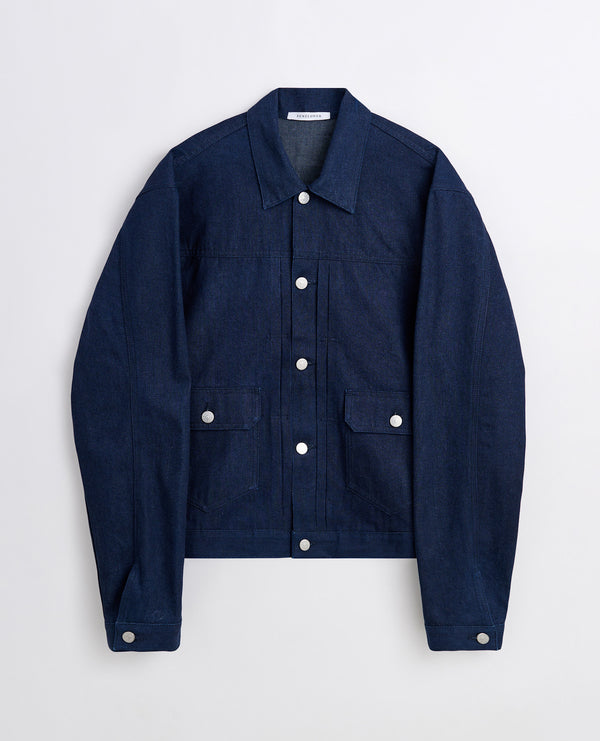 sunflower type 2 cinch jacket - Indigo raw