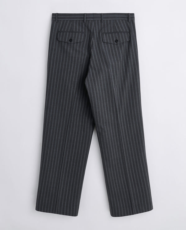 Sunflower Wide Pleated Trouser - Antracite