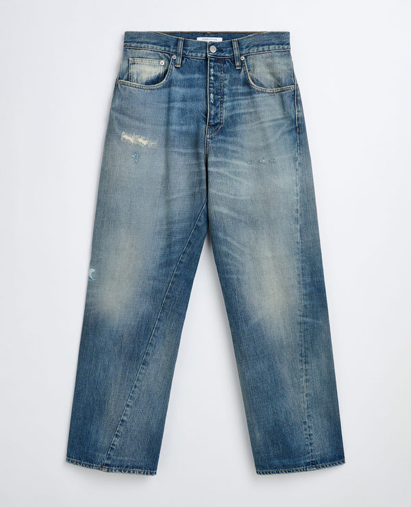 sunflower wide twist - 752 well worn blue