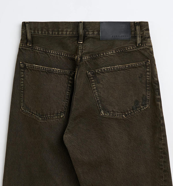 Sunflower Wide Twist - Overdyed Black Khaki