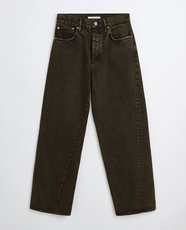 sunflower wide twist - Overdyed black khaki