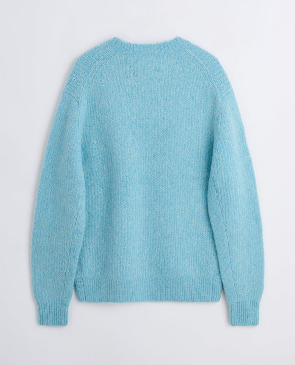 Sunflower Yak Sweater - Arctic Blue