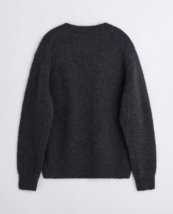 Sunflower Yak Sweater - Dirty Navy