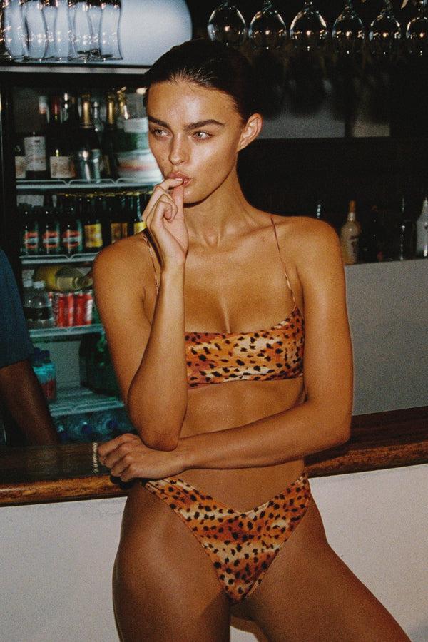 Sunkissed Le Sporty Set - Golden Leopard