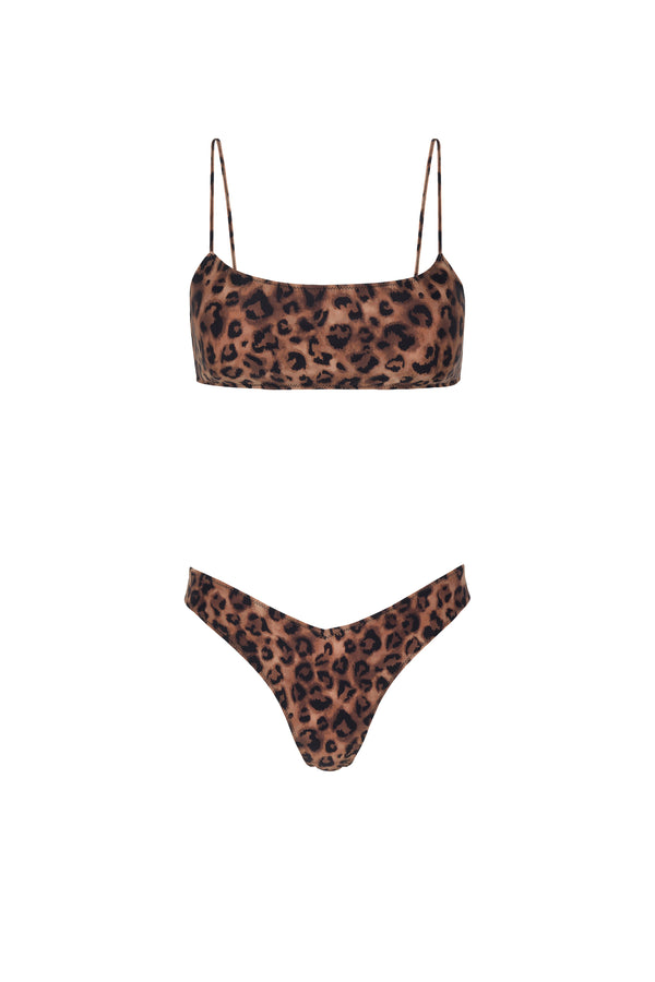 Sunkissed Le Sporty Set - Leopard