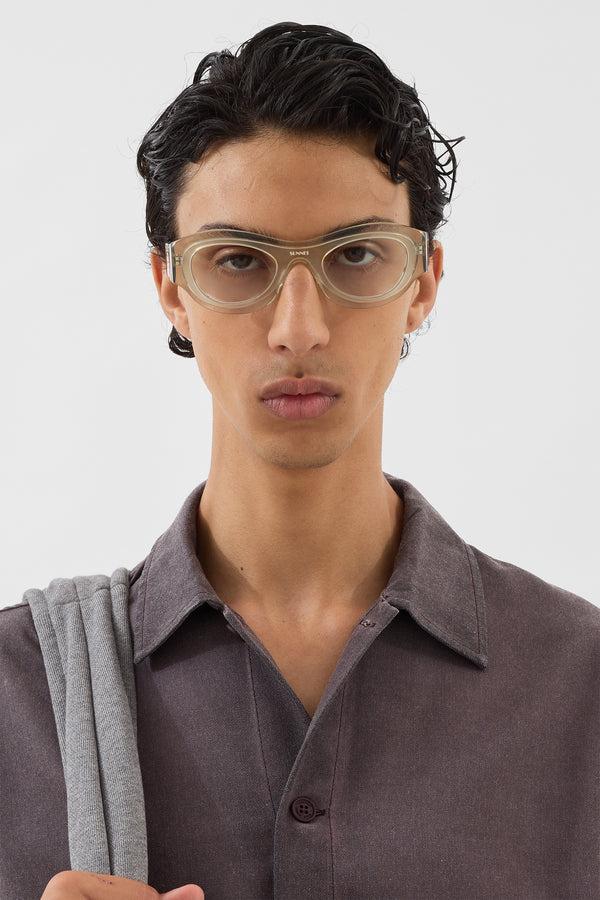 Sunnei PROTOTIPO 5.1 SUNGLASSES / Transparent Photochromic