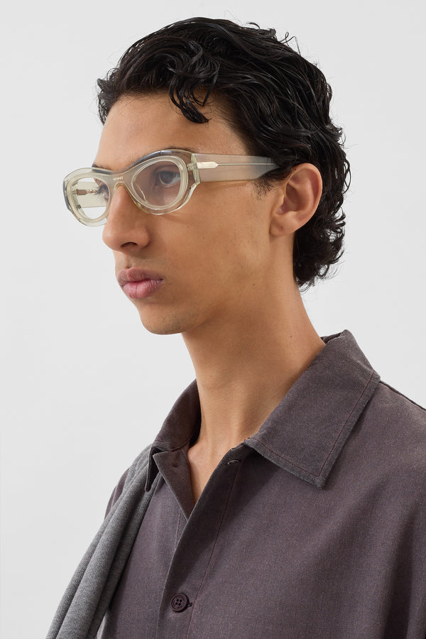 Sunnei PROTOTIPO 5.1 SUNGLASSES / Transparent Photochromic