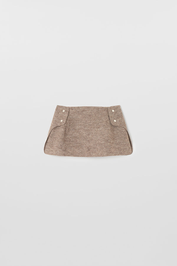 Sunnei ARMATURA SKIRT / Brown Melange