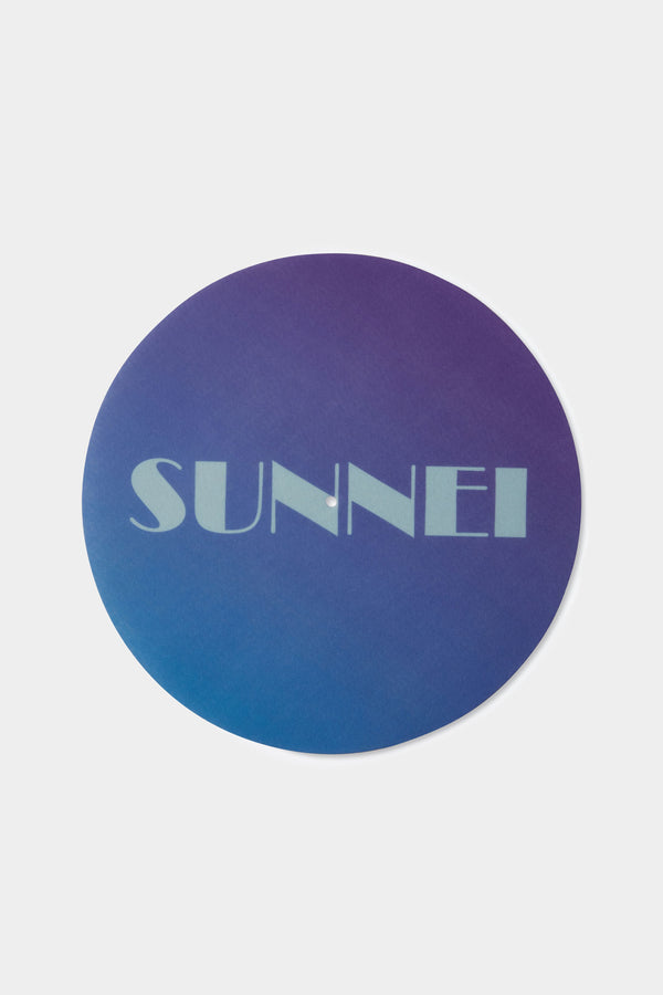 sunnei BLUE GRADIENT SLIPMATS WITH LOGO