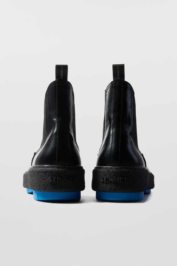Sunnei CEMENTO BOOTS / Black & Blue