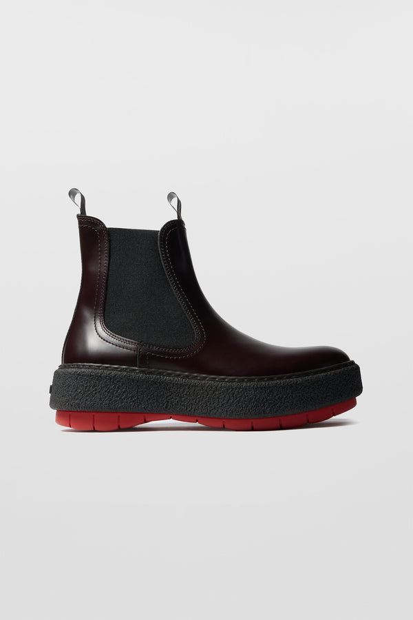 sunnei CEMENTO BOOTS / brown & red