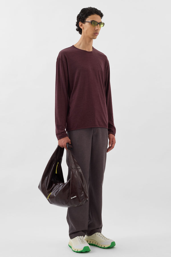 Sunnei CLASSIC LONGSLEEVE / Burnt Aubergine