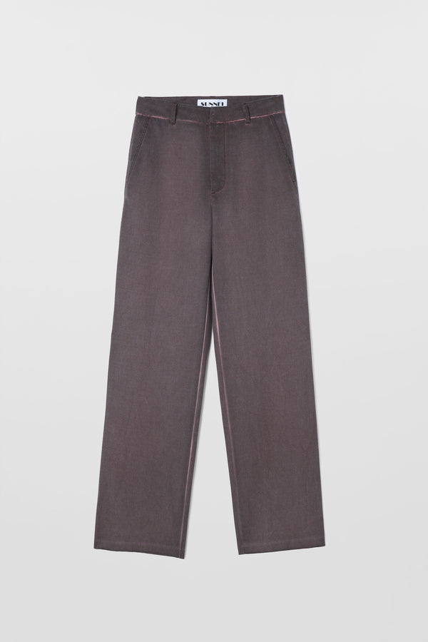 sunnei CLASSIC PANTS / plum
