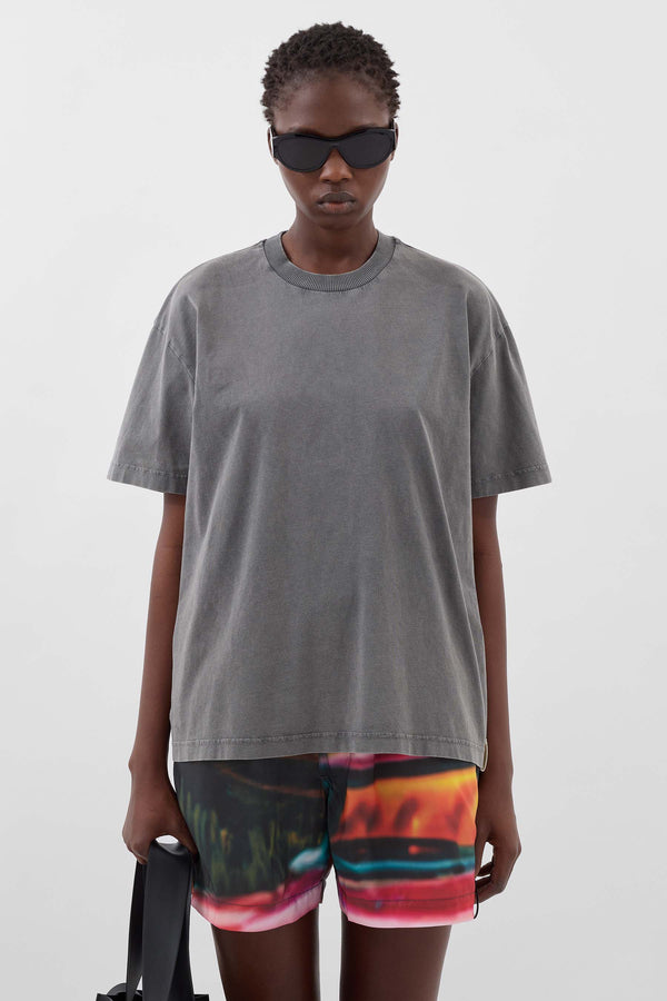 Sunnei EVERYDAY CLASSIC T-SHIRT / Anthracite