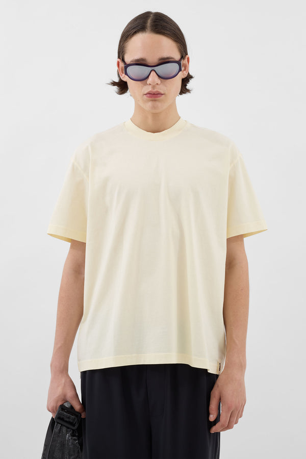 Sunnei EVERYDAY CLASSIC T-SHIRT / Cream