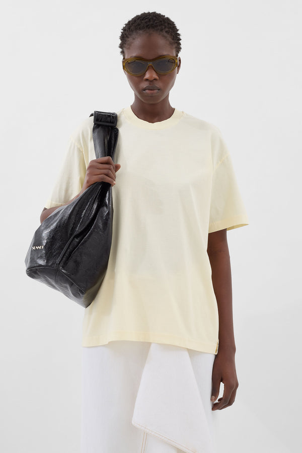 Sunnei EVERYDAY CLASSIC T-SHIRT / Cream