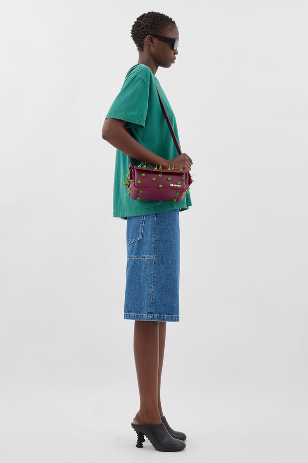 Sunnei EVERYDAY CLASSIC T-SHIRT / Emerald Green