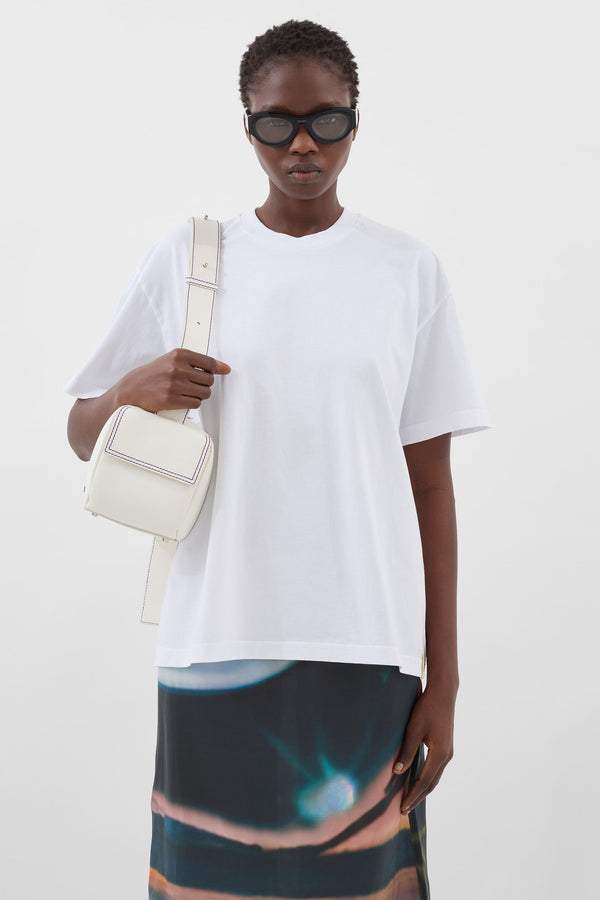 Sunnei EVERYDAY CLASSIC T-SHIRT / White