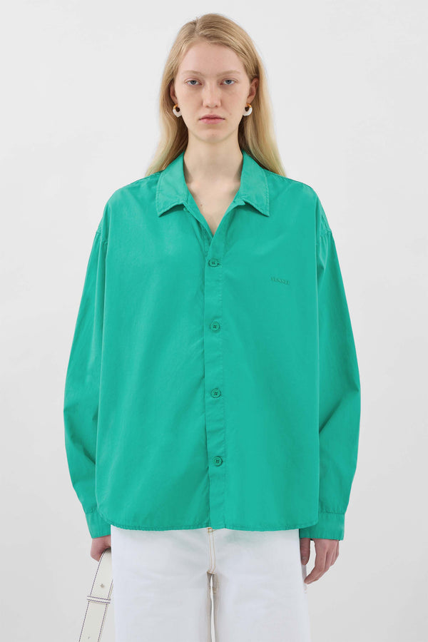 Sunnei EVERYDAY OVER SHIRT / Peacock Green