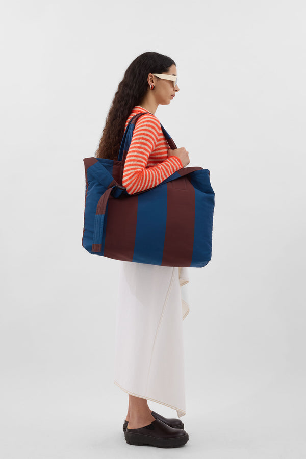 Sunnei EVERYDAY REVERSIBLE BAG / Blue & Brown