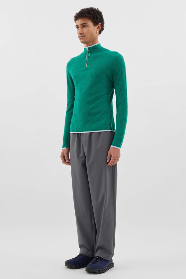 Sunnei FITTED LONGSLEEVE W ZIP / Green