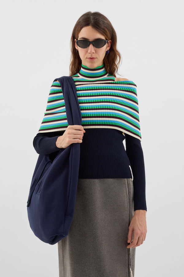 Sunnei FOLDED TOP / Dark Blue