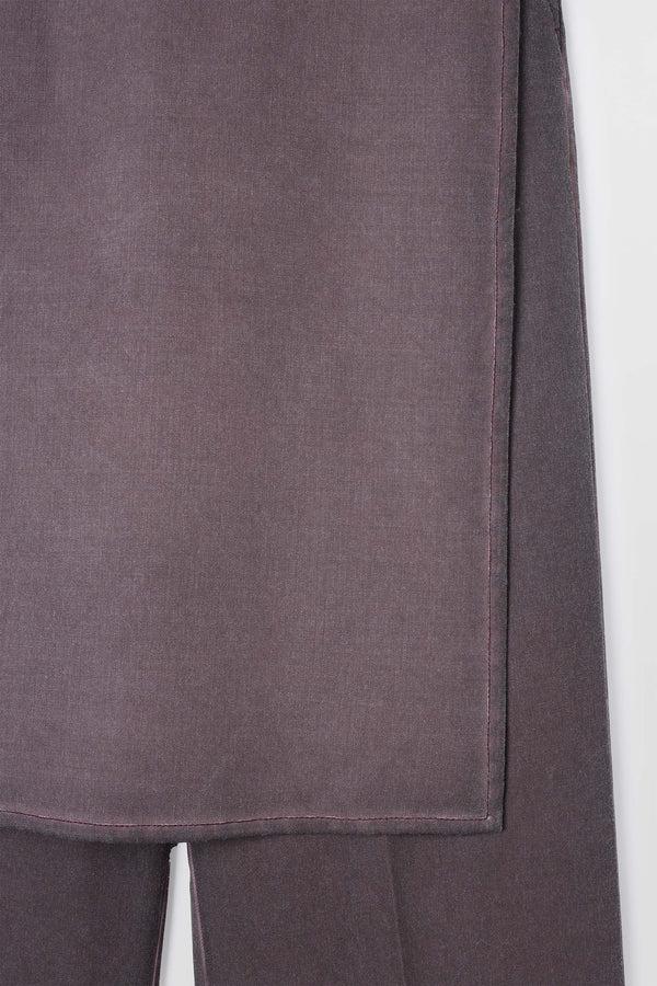 Sunnei LONG PANTA SKIRT / Plum