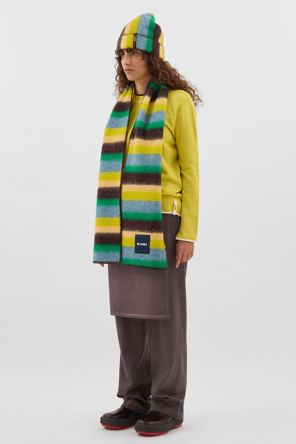 Sunnei LONGSLEEVE ROUNDNECK / Chartreuse