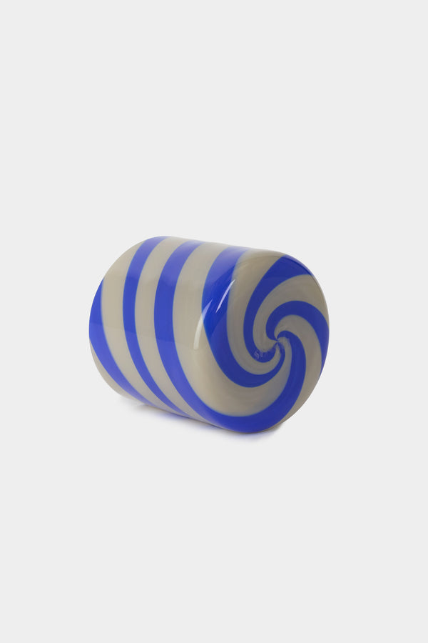 Sunnei MURANO GLASS / Blue & Grey Spiral