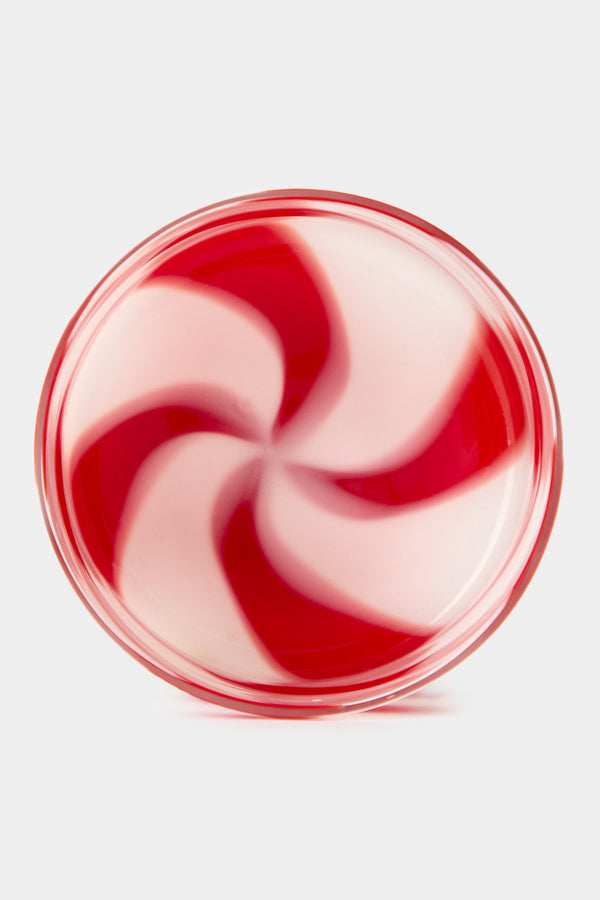 Sunnei MURANO GLASS / Red & White Spiral