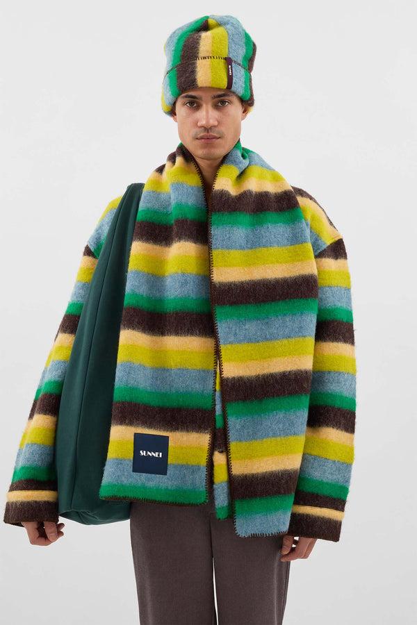 Sunnei OVER SHIRT / Multicolor Stripes