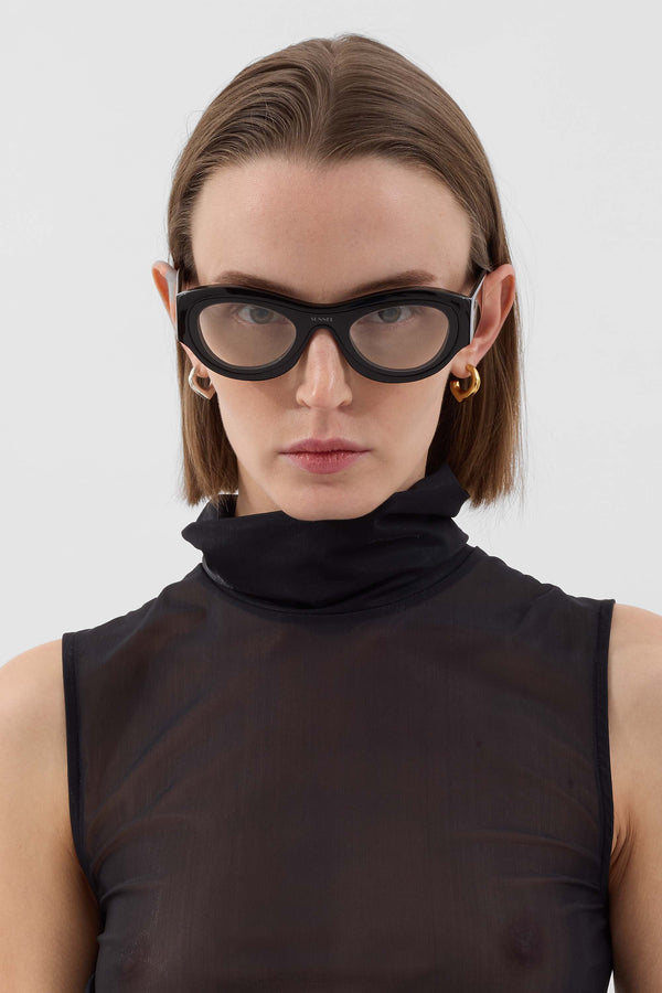 Sunnei PROTOTIPO 5.1 SUNGLASSES / Black Photochromic