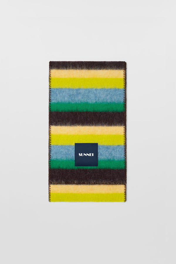 sunnei SCARF / multicolor stripes
