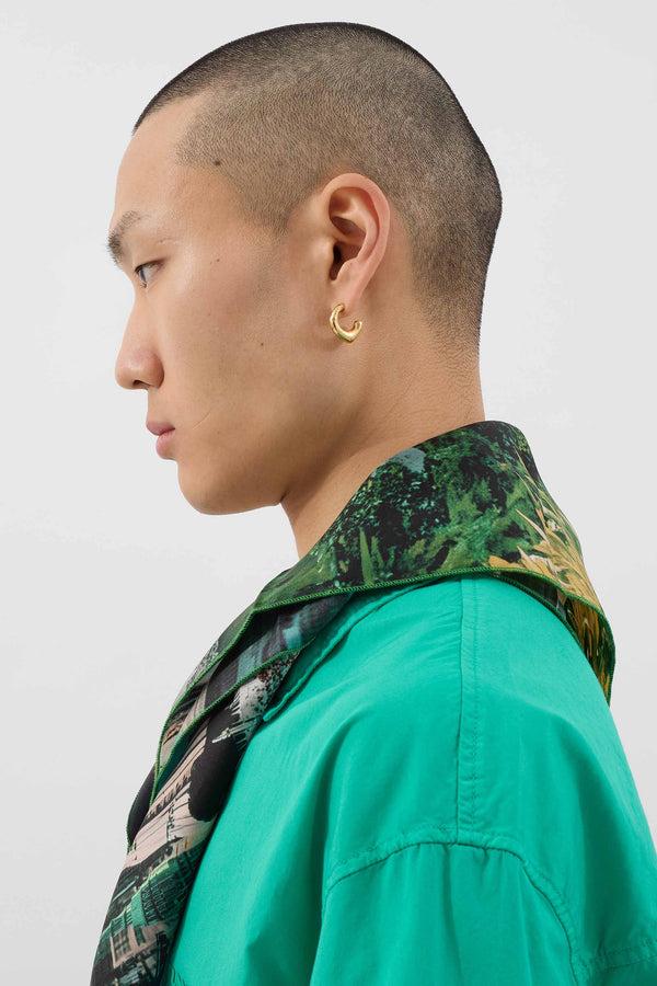 Sunnei SINGLE METALLIZED EARRING / Gold