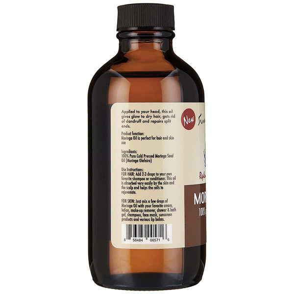 Sunny Isle Sunny Isle 100% Pure And Natural MORINGA Oil 4oz