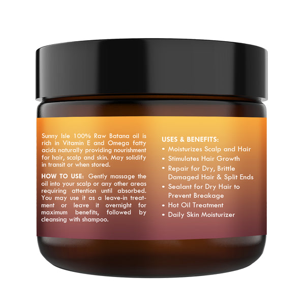 Sunny Isle Sunny Isle 100% Raw And Pure Batana Oil 2oz